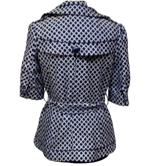 Aryn K Blue And White Jacket - Picture 2 of 4